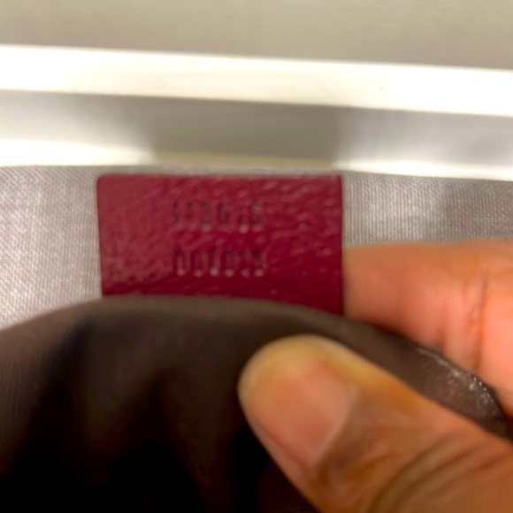 Gucci Purse with Deep red leather trim - Picture 5 of 12